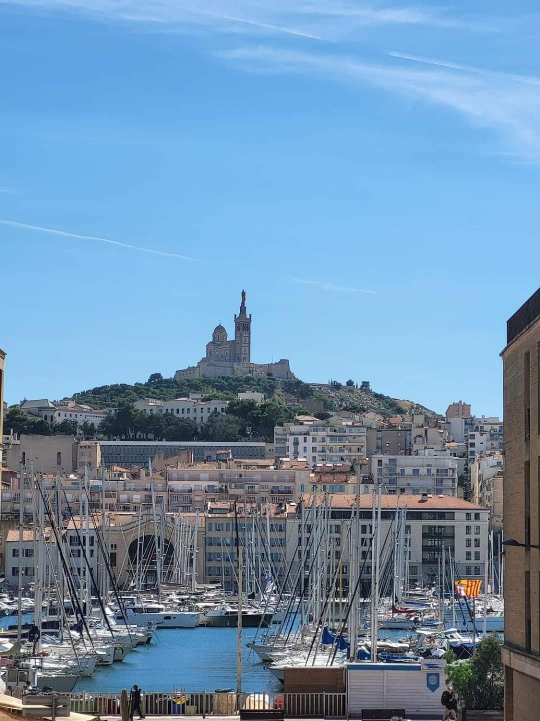 Charmant Studio Vieux Port Marseille Exteriör bild